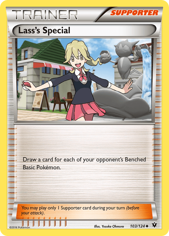 Carta Lass's Special 103/124 do set Fates Collide — Pokémon TCG | Bynx