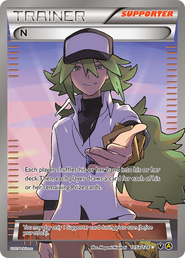 Carta N 105a/124 do set Fates Collide — Pokémon TCG | Bynx