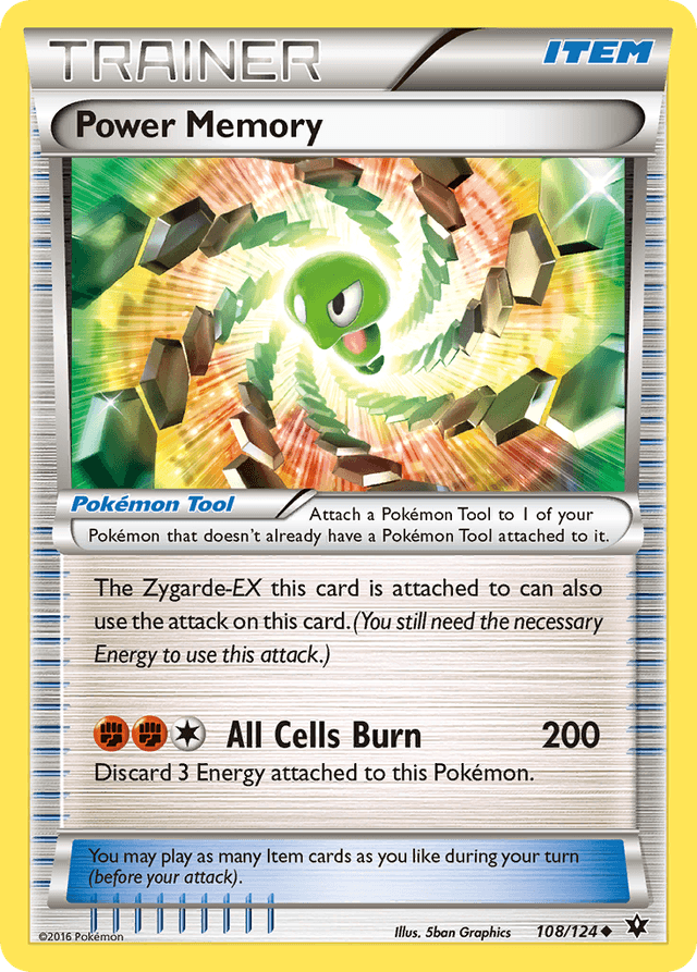 Carta Power Memory 108/124 do set Fates Collide — Pokémon TCG | Bynx