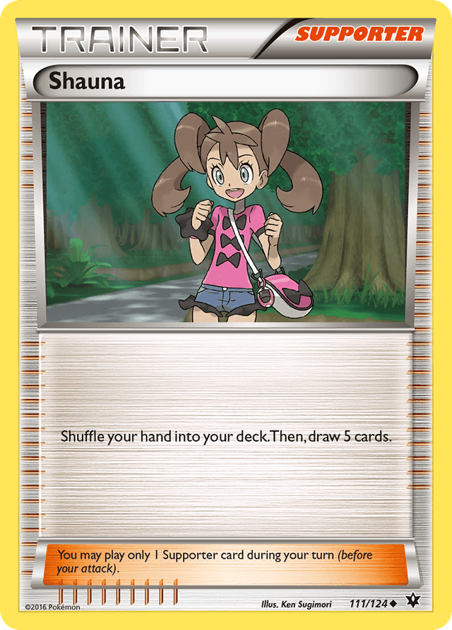 Carta Shauna 111/124 do set Fates Collide — Pokémon TCG | Bynx