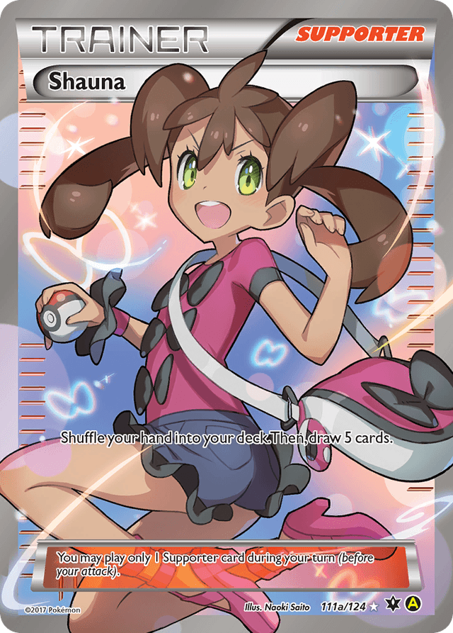 Carta Shauna 111a/124 do set Fates Collide — Pokémon TCG | Bynx