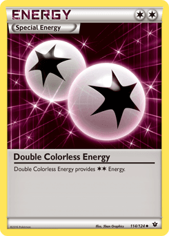 Double Colorless Energy 114/124 — Fusão de Destinos