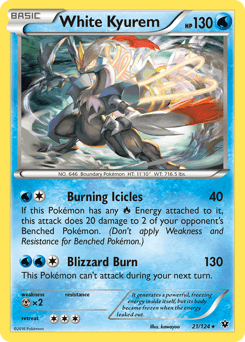 White Kyurem 21 — Fates Collide