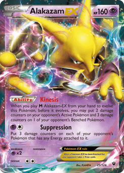 Alakazam-EX 25 — Fates Collide