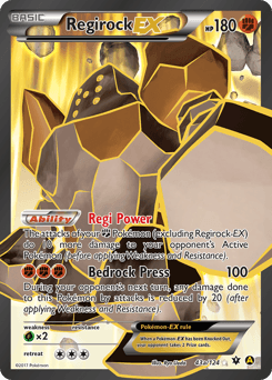 Regirock-EX 43a — Fates Collide
