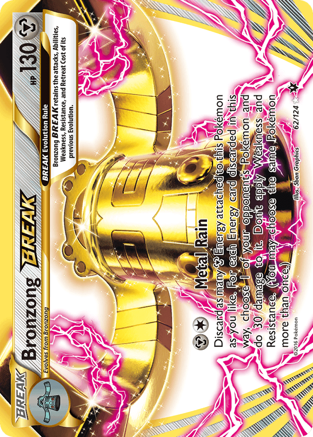 Carta Bronzong BREAK 62/124 do set Fates Collide — Pokémon TCG | Bynx