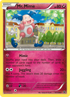 Mr. Mime 67 — Fates Collide