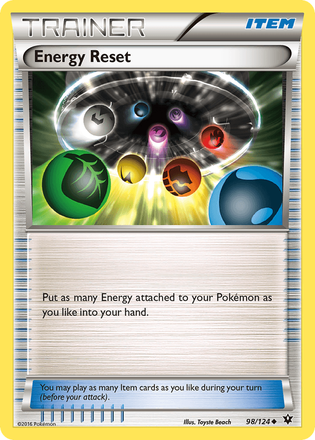 Carta Energy Reset 98/124 do set Fates Collide — Pokémon TCG | Bynx