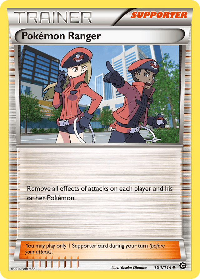 Carta Pokémon Ranger 104/114 do set Steam Siege — Pokémon TCG | Bynx