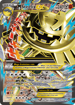 M Steelix-EX 109 — Steam Siege