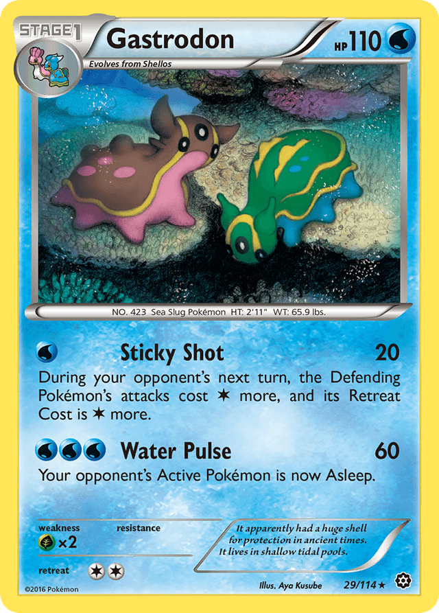 Carta Gastrodon 29/114 do set Steam Siege — Pokémon TCG | Bynx