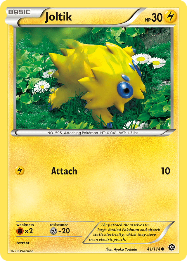 Carta Joltik 41/114 do set Steam Siege — Pokémon TCG | Bynx