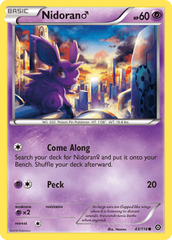 Nidoran ♂ 43 — Steam Siege