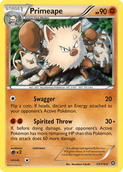 Primeape 53 — Steam Siege