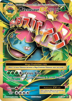 M Venusaur-EX 100/108 — Evolutions