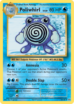 Poliwhirl 24 — Evolutions