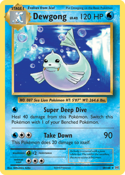 Dewgong 29 — Evolutions