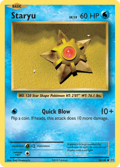 Staryu 30 — Evolutions