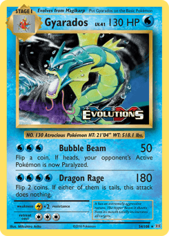 Gyarados 34 — Evolutions