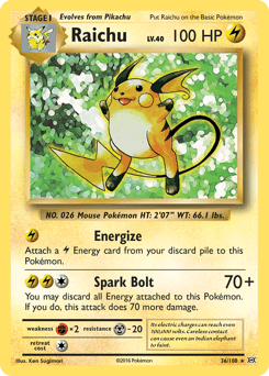 Raichu 36 — Evolutions