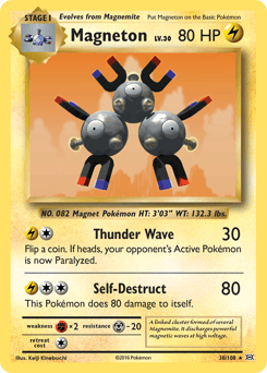 Magneton 38 — Evolutions