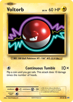 Voltorb 39 — Evolutions