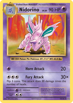 Nidorino 44 — Evolutions