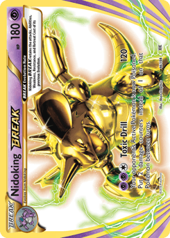 Nidoking BREAK 46/108 — Evoluções