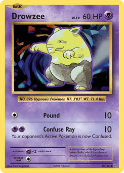 Drowzee 049/108 — Evolutions