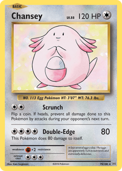 Chansey 70/108 — Evoluções