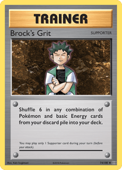 Brock's Grit 74/108 — Evoluções