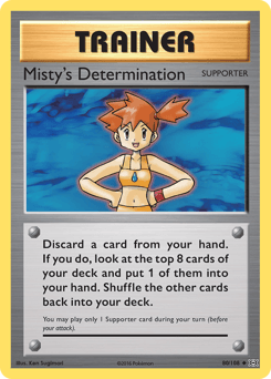 Misty's Determination 80/108 — Evoluções