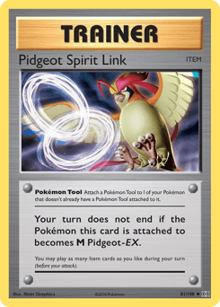 Pidgeot Spirit Link 81/108 — Evoluções