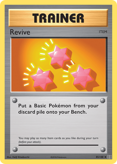 Carta Revive 85/108 do set Evolutions — Pokémon TCG | Bynx