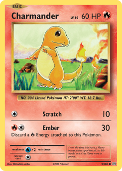 Charmander 009/108 — Evolutions