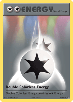 Double Colorless Energy 90/108 — Evoluções