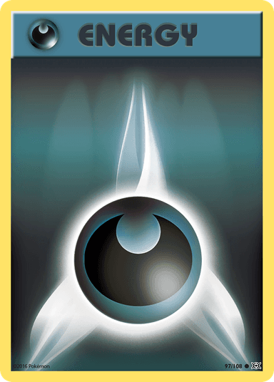 Carta Darkness Energy 97/108 do set Evolutions — Pokémon TCG | Bynx