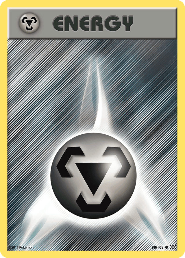 Carta Metal Energy 98/108 do set Evolutions — Pokémon TCG | Bynx