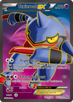 Toxicroak-EX 102 — Flashfire