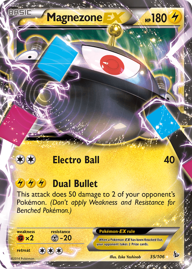 Carta Magnezone-EX 35/106 do set Flashfire — Pokémon TCG | Bynx