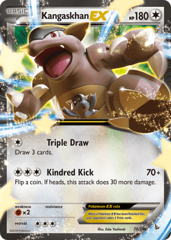 Kangaskhan-EX 78 — Flashfire