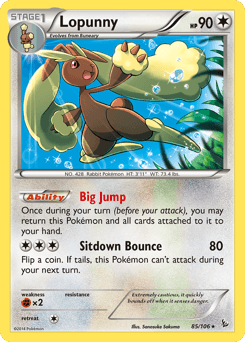 Lopunny 85 — Flashfire