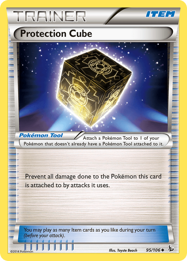 Carta Protection Cube 95/106 do set Flashfire — Pokémon TCG | Bynx