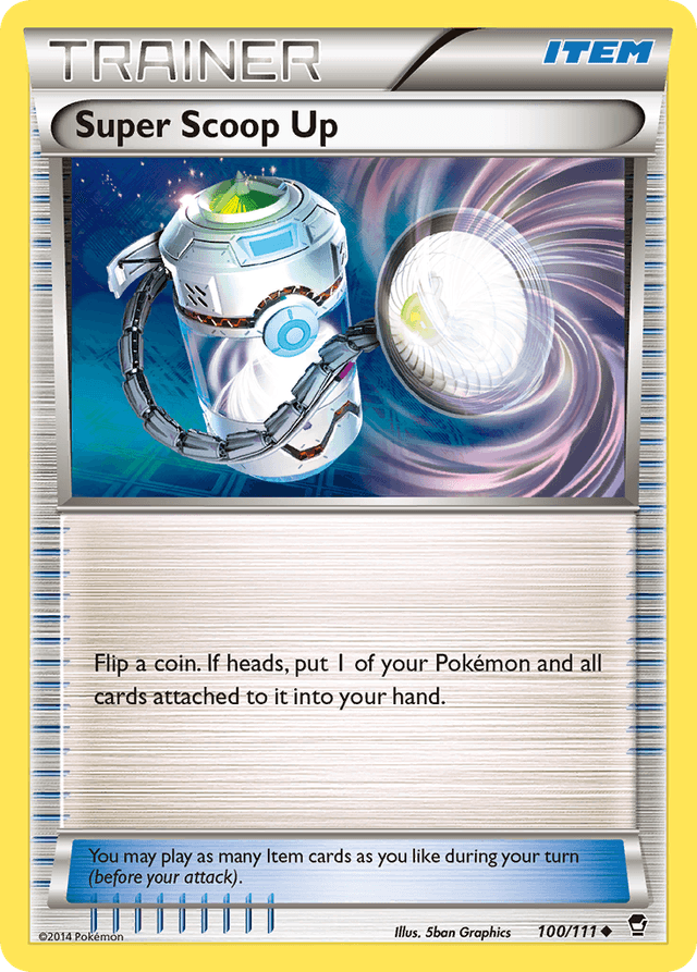 Carta Super Scoop Up 100/111 do set Furious Fists — Pokémon TCG | Bynx
