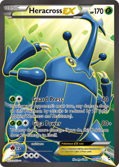Heracross-EX 105/111 — Furious Fists