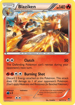 Blaziken 14 — Furious Fists