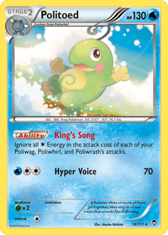Politoed 18 — Furious Fists