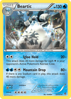 Beartic 22 — Furious Fists
