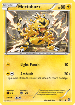Electabuzz 29 — Furious Fists