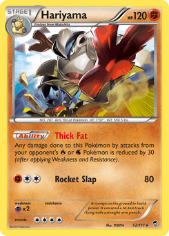 Hariyama 52 — Furious Fists